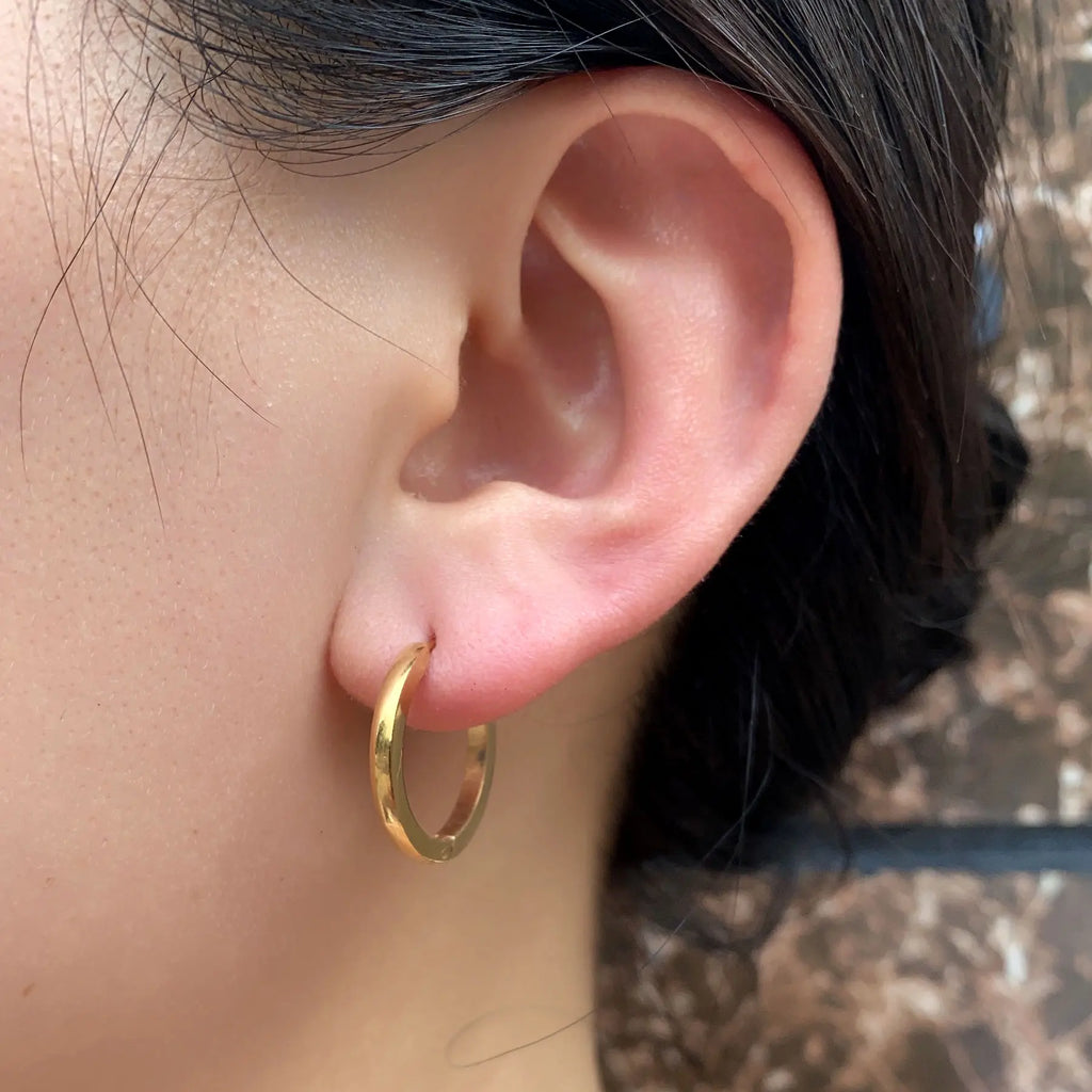 Huggie Hoop Earrings Set of 2