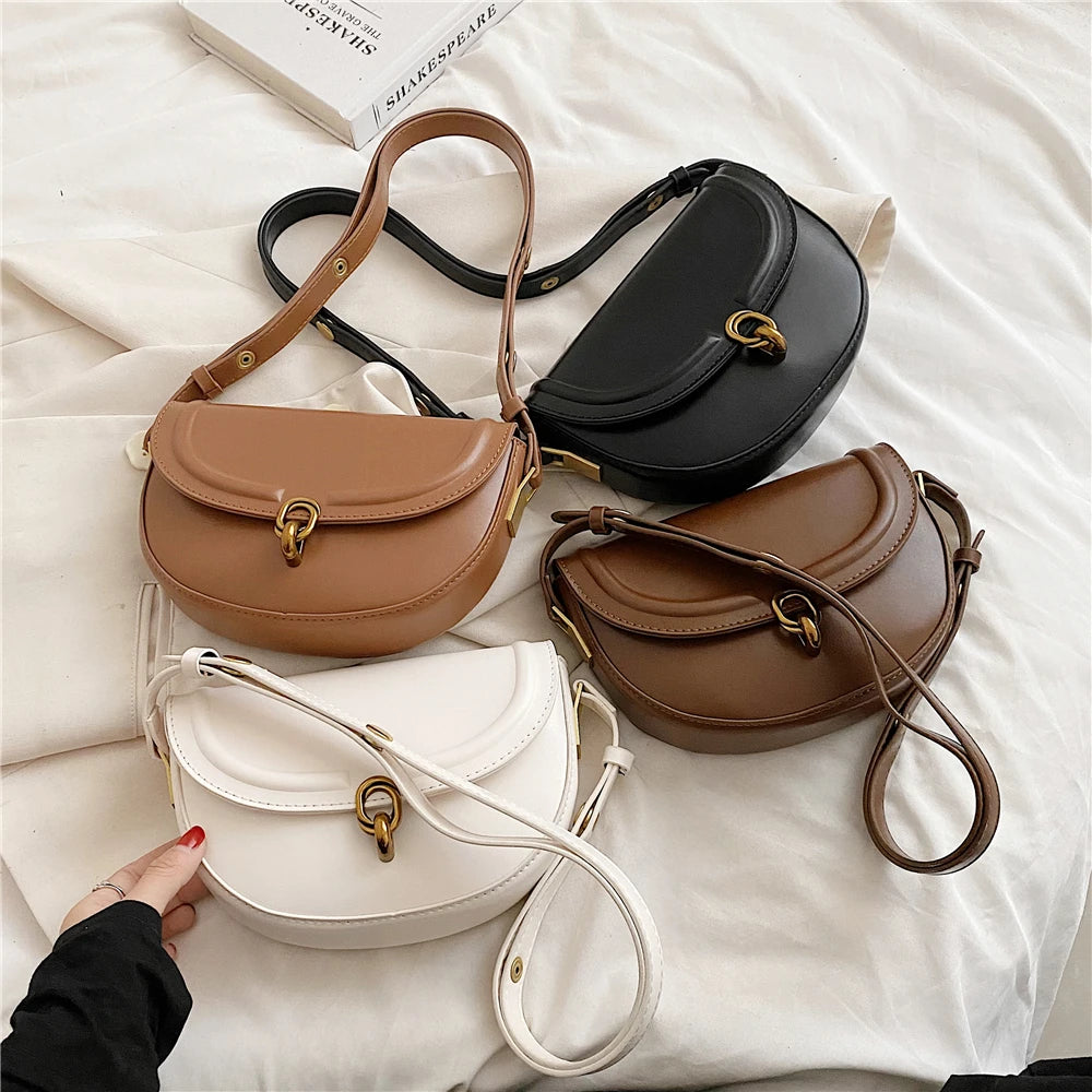 Saddle Small Crossbody Bag for Women