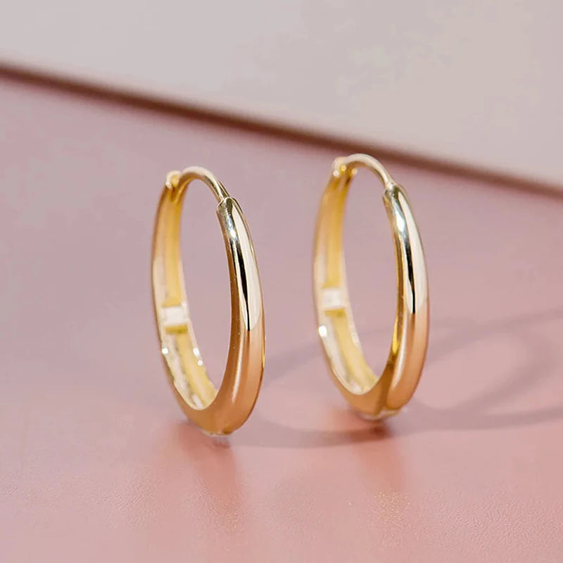 Geometric Hoop Earrings