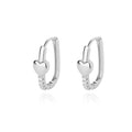 Round Hoop Earrings For Women Gold Color Stainless Steel Earrings 2026 Trend New Wedding Band Couple Jewelry Freeshipping Items