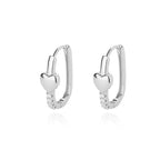 Round Hoop Earrings For Women Gold Color Stainless Steel Earrings 2026 Trend New Wedding Band Couple Jewelry Freeshipping Items