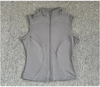Women's Sleeveless Zip-Up Sport Top