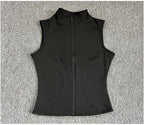 Women's Sleeveless Zip-Up Sport Top