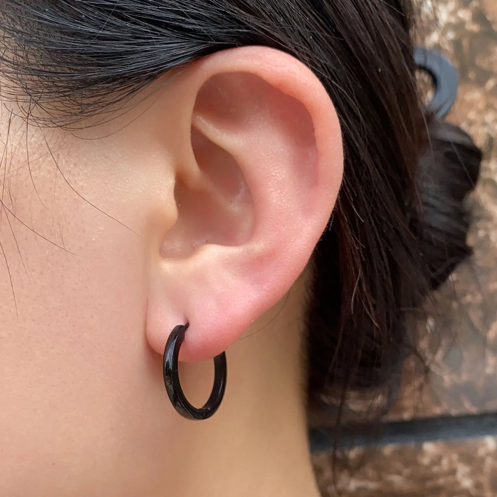 Huggie Hoop Earrings Set of 2