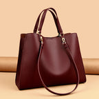 Genuine Brand Luxury Designer Women Bags High Quality Leather Shoulder Crossbody Messenger Tote Bag Large Handbag Purses