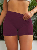 Women's High-Waist Fitness Shorts