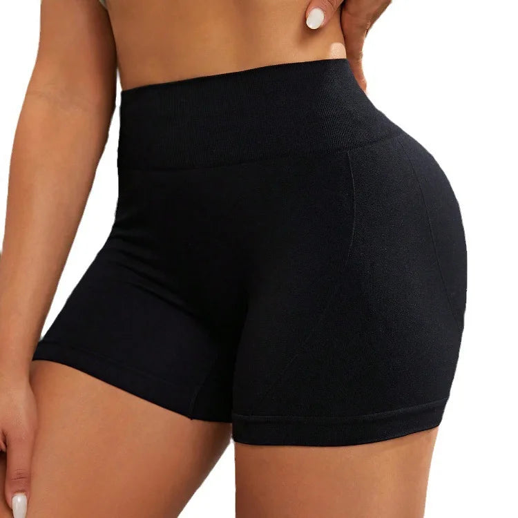 Women's High-Waist Fitness Shorts