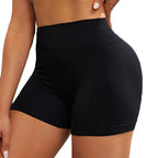 Women's High-Waist Fitness Shorts