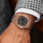 NAVIFLZ Men's Luxury Sapphire Chronograph Watch