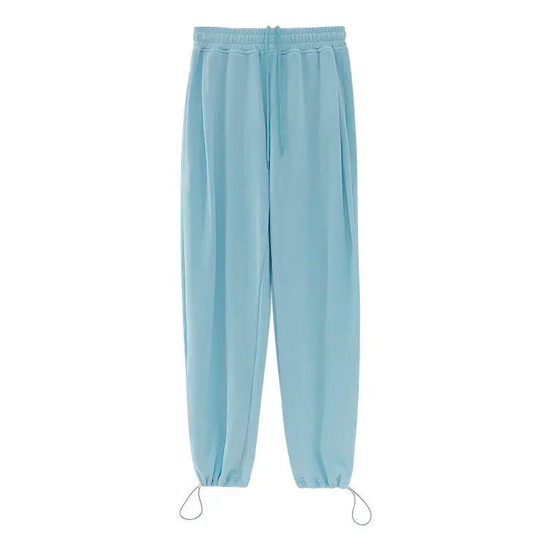 Women's Straight Leg Jogger Sweatpants — High Waist Casual Lounge Pants