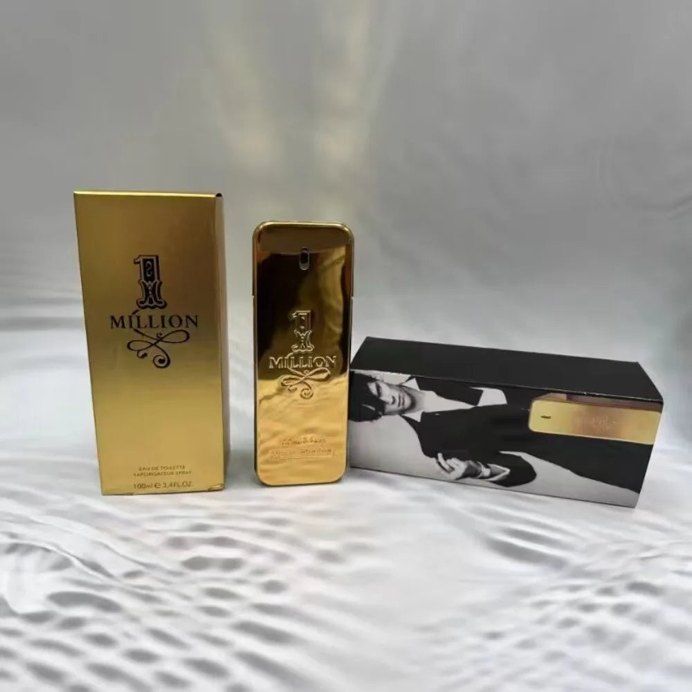 Paco Rabanne 1 Million Eau de Toilette - Men's Cologne 3.4oz / 100ml