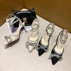 Women's Rhinestone Slingback Heels