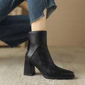 Women's Square-Toe Ankle Boots