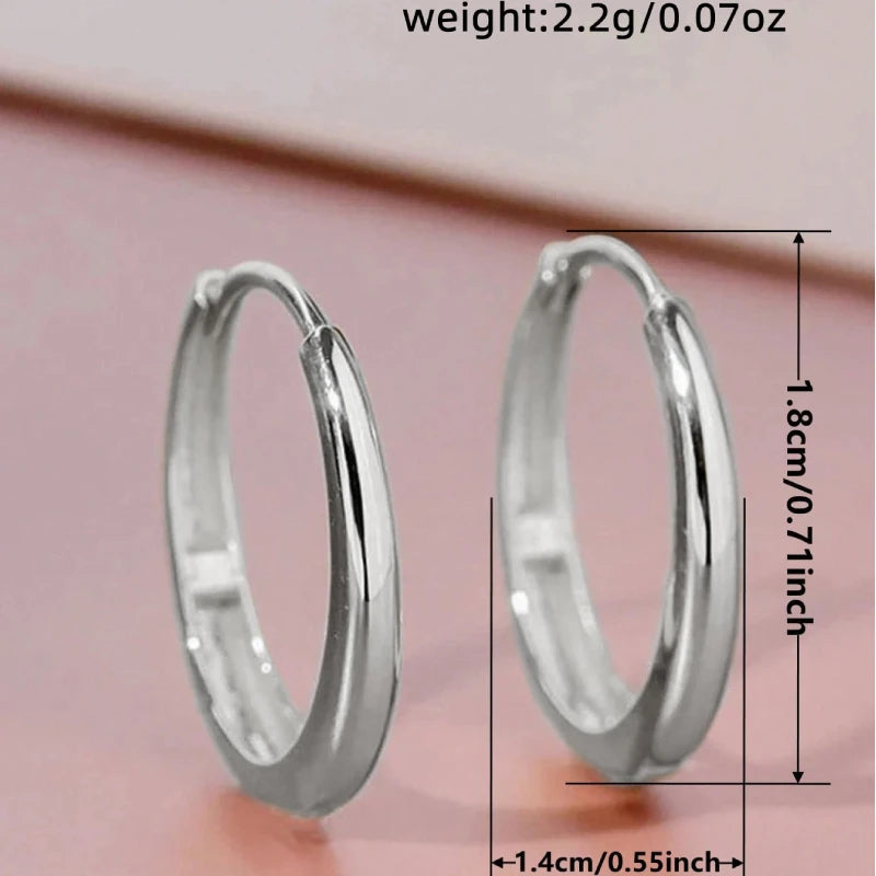 Geometric Hoop Earrings