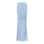 Women's 2-Piece Lace Corset Top and Maxi Skirt Set - Elegant Formal Event Dress