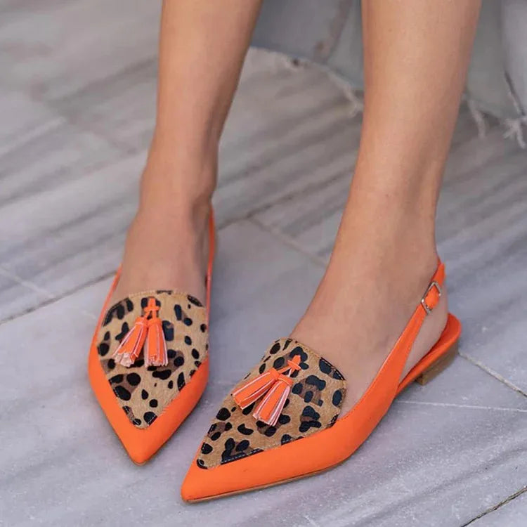 Women's Color-Block Square Heel Sandals
