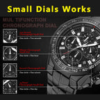 WWOOR Men's Luxury Chronograph Watch