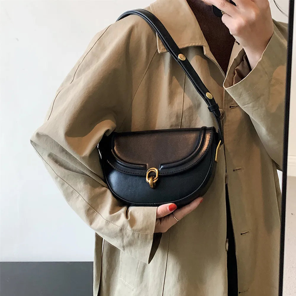 Saddle Small Crossbody Bag for Women