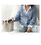 Classic White Cotton Blouse - Long Sleeve Button-Down Shirt for Women