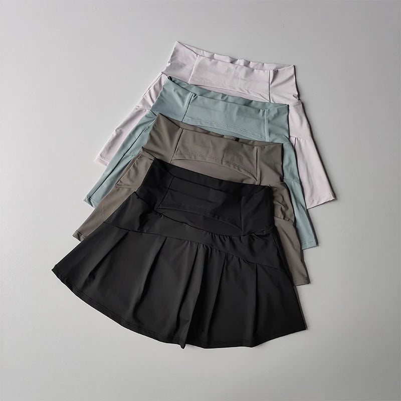 Women's High Waist Sports Skirt