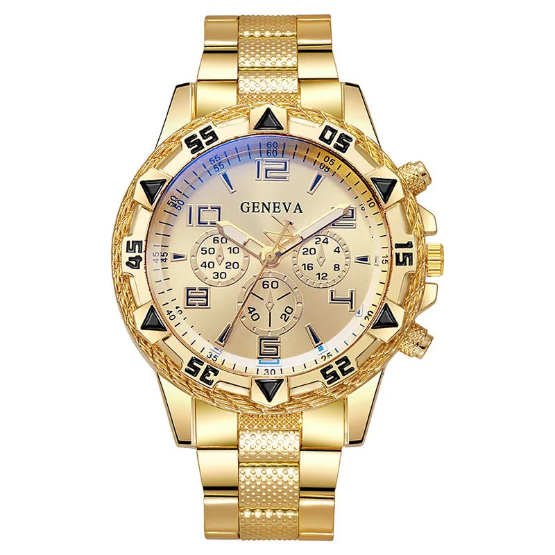 LByzHan Men's Minimalist Steel Watch