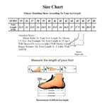 Block Heel Mules - Closed Toe Slip-On Loafers for Women