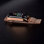 LED Women's Digital Watch - Magnetic Strap, Touch Screen, Waterproof