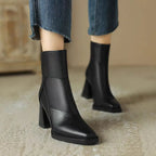 Women's Square-Toe Ankle Boots
