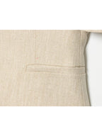 Women's Puff Sleeve Slim Jacket - Short Single-Breasted Casual Chic Coat
