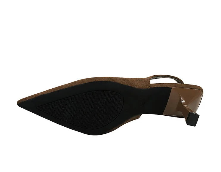 Women's Pointed-Toe Slingback Pumps