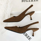 Women's Pointed-Toe Slingback Pumps