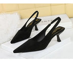 Women's Pointed-Toe Slingback Pumps
