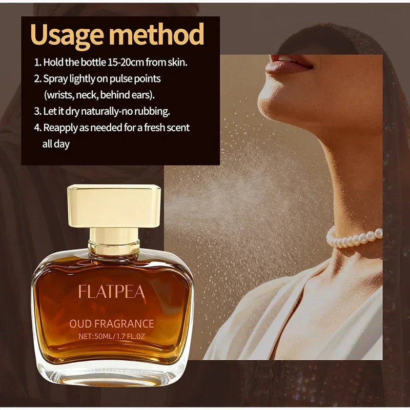 Perfume Arabico de Lujo para Hombre — Musk, Oud y Cedro