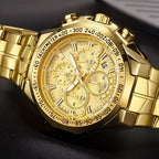 WWOOR Men's Luxury Chronograph Watch