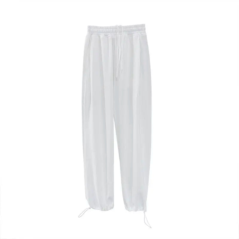 Women's Straight Leg Jogger Sweatpants — High Waist Casual Lounge Pants