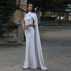 Women's Backless Lace-Up Maxi Dress - Sleeveless Elegant A-Line Party Dress