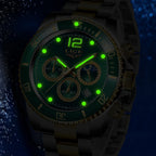 LIGE Men's Luxury Chronograph Watch