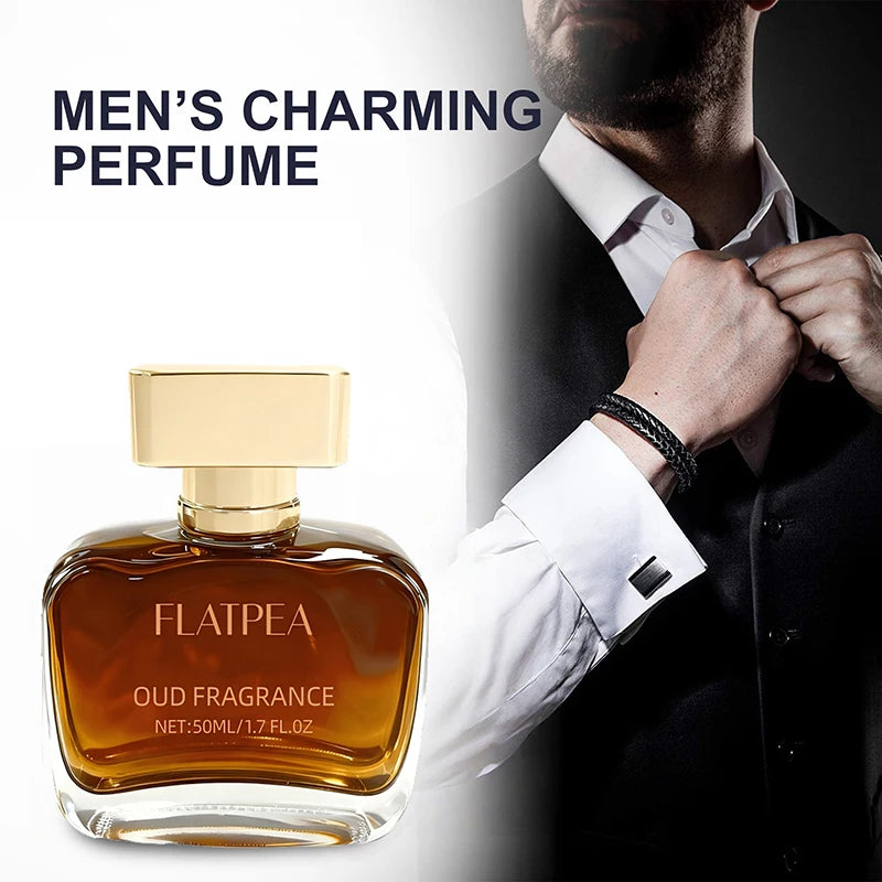 Perfume Arabico de Lujo para Hombre — Musk, Oud y Cedro