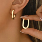 Square Hoop Earrings