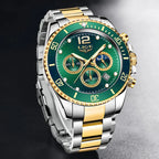 LIGE Men's Luxury Chronograph Watch
