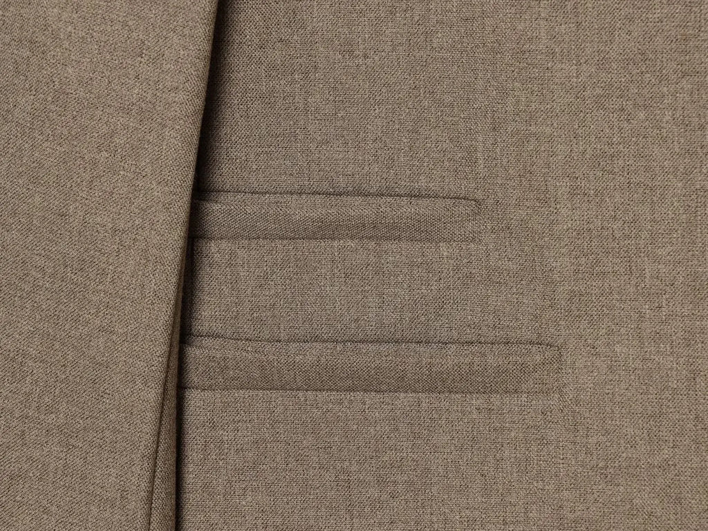 Women's Elegant Blazer Jacket - Stand Collar Single Breasted Casual Coat