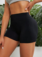 Women's High-Waist Fitness Shorts