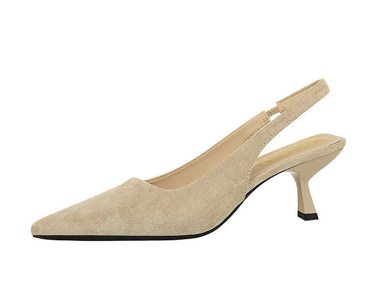 Women's Pointed-Toe Slingback Pumps