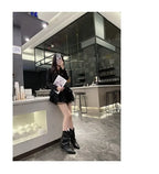 Retro Western Cowboy Boots - Pointed Toe Block Heel Mid-Calf Boots for Women