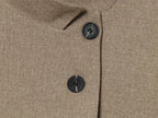 Women's Elegant Blazer Jacket - Stand Collar Single Breasted Casual Coat