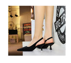 Women's Pointed-Toe Slingback Pumps