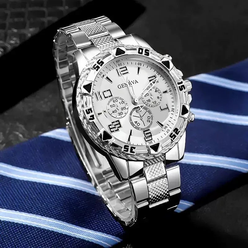 MOONBIFFY Men's Fashion Quartz Watch