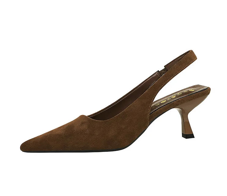 Women's Pointed-Toe Slingback Pumps