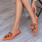 Women's Color-Block Square Heel Sandals