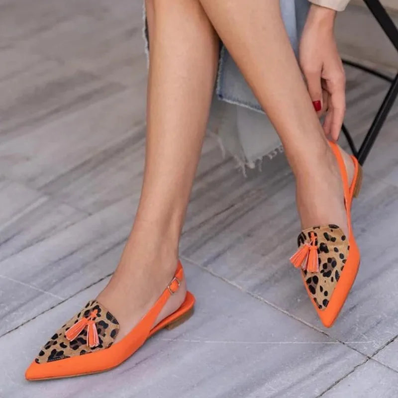 Women's Color-Block Square Heel Sandals